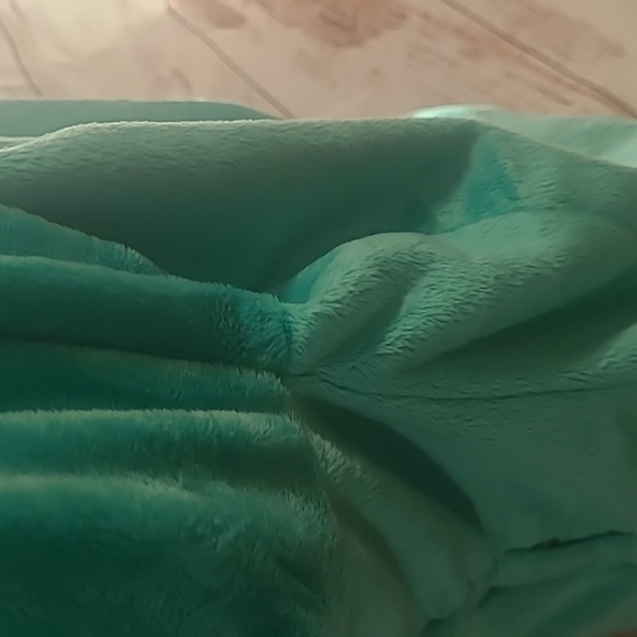 North Face Large Turquoise Fleece jacket - Picture 7 of 8